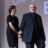 Chiara Mastroianni, Brian De Palma - Tapis rouge de l'hommage à "Brian De Palma" lors du 72e Festival du Film de Venise, la Mostra, le 9 septembre 2015
