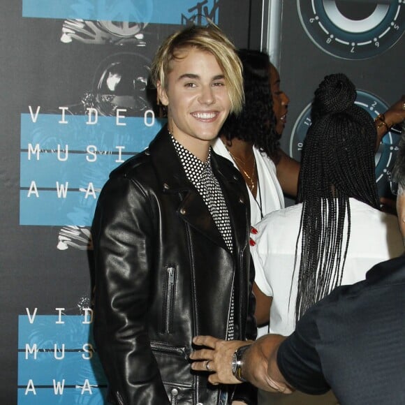 Justin Bieber - Soirée des MTV Video Music Awards à Los Angeles le 30 aout 2015.