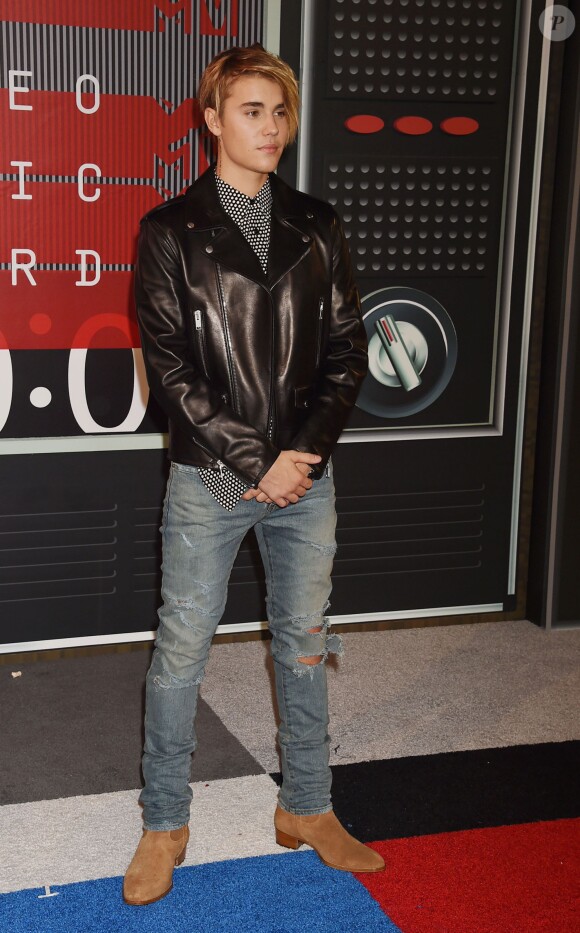 Justin Bieber - Soirée des MTV Video Music Awards à Los Angeles le 30 aout 2015