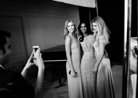 Karlie Kloss, Liya Kebede et Doutzen Kroes en shooting de la campagne de la Collection Exclusive by Color Riche de L'Oréal Paris.