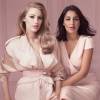 Blake Lively et Leïla Bekhti sur la campagne de la Collection Exclusive by Color Riche de L'Oréal Paris.