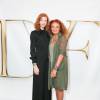 Jessica Joffe et Diane von Furstenberg au défilé de la collection printemps-été 2016 de Diane Von Furstenberg, Spring Studios à New York, le 13 septembre 2015.
