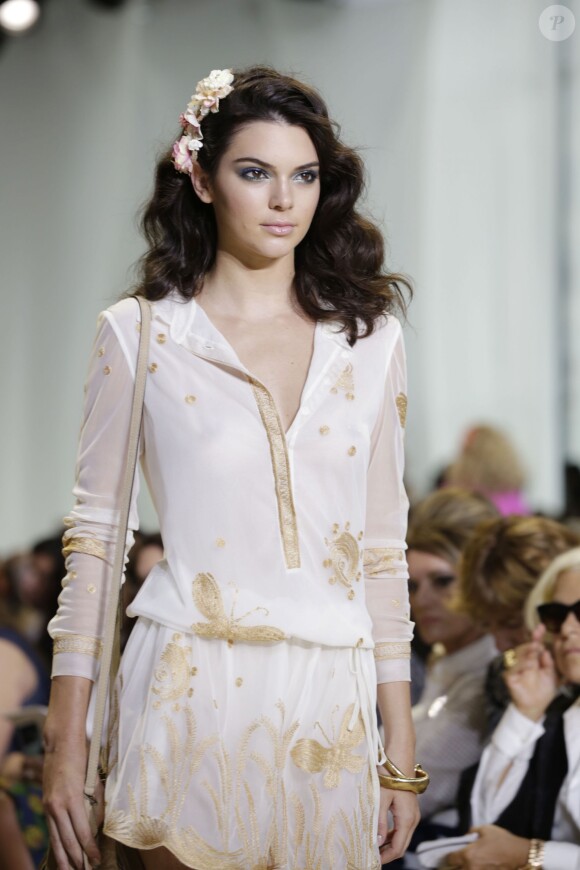 Kendall Jenner au défilé de la collection printemps-été 2016 de Diane Von Furstenberg, Spring Studios à New York, le 13 septembre 2015.