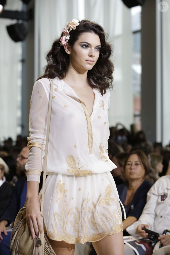 Kendall Jenner au défilé de la collection printemps-été 2016 de Diane Von Furstenberg, Spring Studios à New York, le 13 septembre 2015.