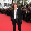 Jane Birkin - Montée des marches du film "La Glace et le Ciel" pour la cérémonie de clôture du 68 ème Festival du film de Cannes, à Cannes le 24 mai 2015.