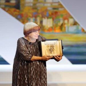 Jane Birkin, Agnès Varda (Palme d'honneur) - Cérémonie de clôture du 68ème Festival International du film de Cannes, le 24 mai 2015.