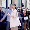 Kim Kardashian, enceinte, arrive au magasin Apple Store de SoHo. New York, le 14 septembre 2015.