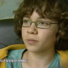 Sacha Minéo, ex-participant à Secret Story 6, alors âgé de 14 ans dans le JT de France 2, le 15 septembre 2015.