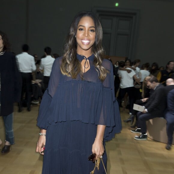 Kelly Rowland - People au défilé de mode "Chloé", collection prêt-à-porter automne-hiver 2015/2016, à Paris. Le 8 mars 2015