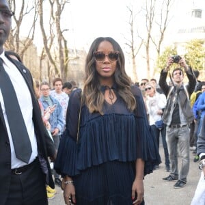 Kelly Rowland - Arrivées et sorties du défilé de mode "Chloé", collection prêt-à-porter automne-hiver 2015/2016, à Paris. Le 8 mars 2015