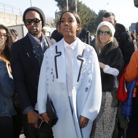 Kelly Rowland - Arrivées au défilé de mode "Kenzo", collection prêt-à-porter automne-hiver 2015/2016, à Paris. Le 8 mars 2015