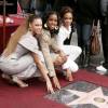 Beyonce Knowles, Michelle Williams et Kelly Rowland - Le groupe Destiny's Child sur Hollywood Boulevard le 28 mars 2006