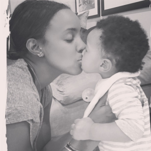 Kelly Rowland en compagnie de son fils Titan Jewell / photo postée sur Instagram.