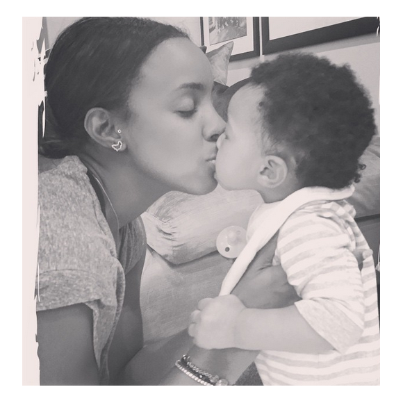 Kelly Rowland en compagnie de son fils Titan Jewell / photo postée sur Instagram.