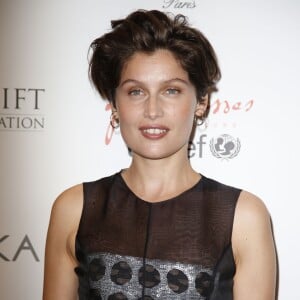 Laetitia Casta (robe Dior Haute Couture) - Photocall au Dîner du Global Gift Gala au profit de L'Unicef France Frimousses de Créateurs, de The Global Gift Foundation et The Eva Longoria Foundation, organisé au Four Seasons Hôtel George V à Paris, le 25 mai 2015.