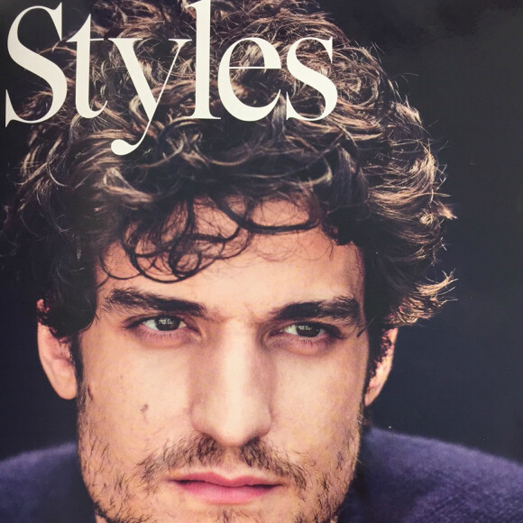 Louis Garrel dans L'Express Styles du 16 septembre 2015.