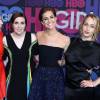 Zosia Mamet, Jemima Kirke, Lena Dunham et Allison Williams - Soirée de présentation de la saison 4 de la série "Girls" au Musée d'Histoire Naturelle à New York, le 5 janvier 2015.