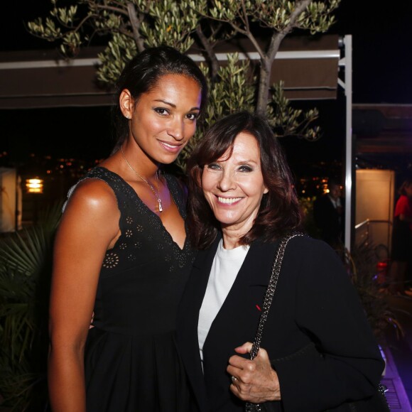 Exclusif - Cindy Fabre et Denise Fabre - Remise du prix Claude Pompidou pour la recherche sur la maladie d'Alzheimer à l'hôtel Aston La Scala à Nice le 11 septembre 2015.