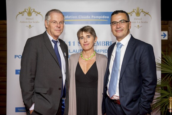 Exclusif - guest, Agnès Rötig (laureat 2015), Foudil Lamari (laureat 2015) - Remise du prix Claude Pompidou pour la recherche sur la maladie d'Alzheimer à l'hôtel Aston La Scala à Nice le 11 septembre 2015.