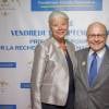Exclusif - Alain Pompidou et sa femme Nicole - Remise du prix Claude Pompidou pour la recherche sur la maladie d'Alzheimer à l'hôtel Aston La Scala à Nice le 11 septembre 2015.