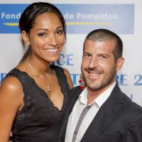 Cindy Fabre et son compagnon, duo complice et engagé devant Bernadette Chirac