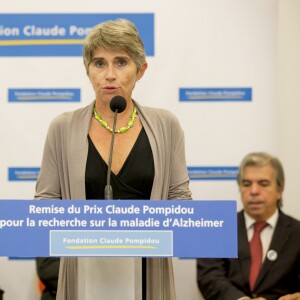 Exclusif - Agnès Rötig (laureat 2015) - Remise du prix Claude Pompidou pour la recherche sur la maladie d'Alzheimer à l'hôtel Aston La Scala à Nice le 11 septembre 2015.