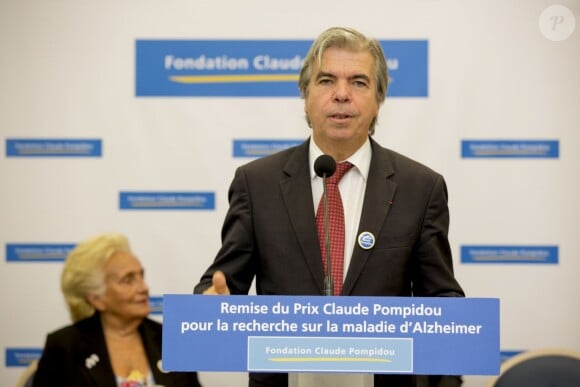 Exclusif - Professeur Bruno Dubois - Remise du prix Claude Pompidou pour la recherche sur la maladie d'Alzheimer à l'hôtel Aston La Scala à Nice le 11 septembre 2015.