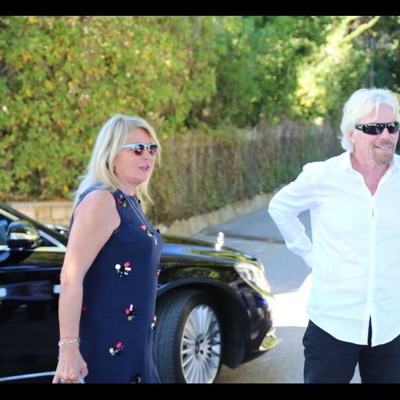 Richard Branson lors du mariage de Bob Geldof avec Jeanne Marine, au Tropicana de Rayol-Canadel-sur-Mer, le 19 septembre 2015