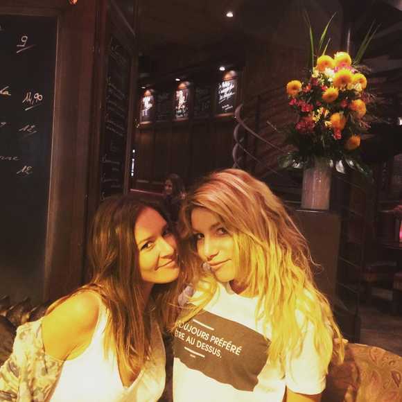Lola Marois et Emmanuelle Boidron son inséparables. Septembre 2015.