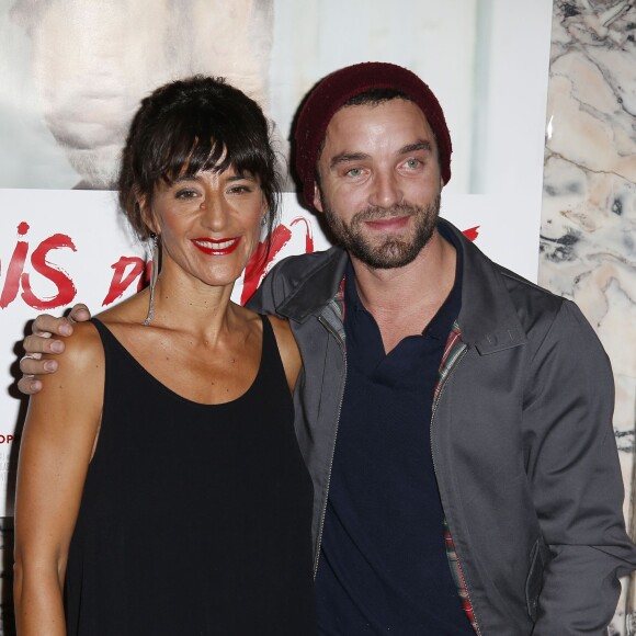 Romane Bohringer et Guillaume Gouix - Première du film "Les Rois du Monde" au cinéma Gaumont Opéra à Paris le 21 septembre 2015.