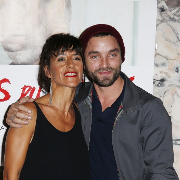 Romane Bohringer et Guillaume Gouix - Première du film "Les Rois du Monde" au cinéma Gaumont Opéra à Paris le 21 septembre 2015.