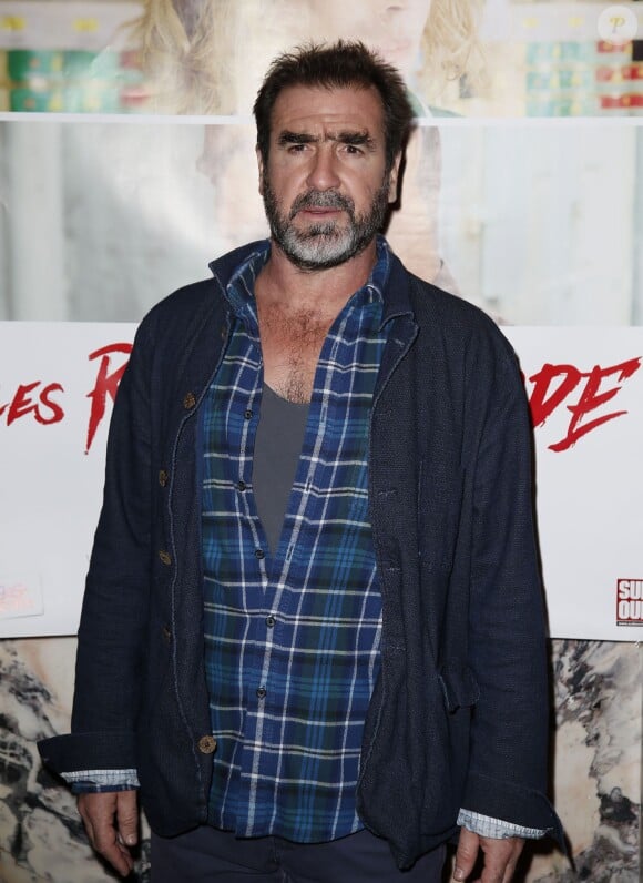 Eric Cantona - Première du film "Les Rois du Monde" au cinéma Gaumont Opéra à Paris le 21 septembre 2015.