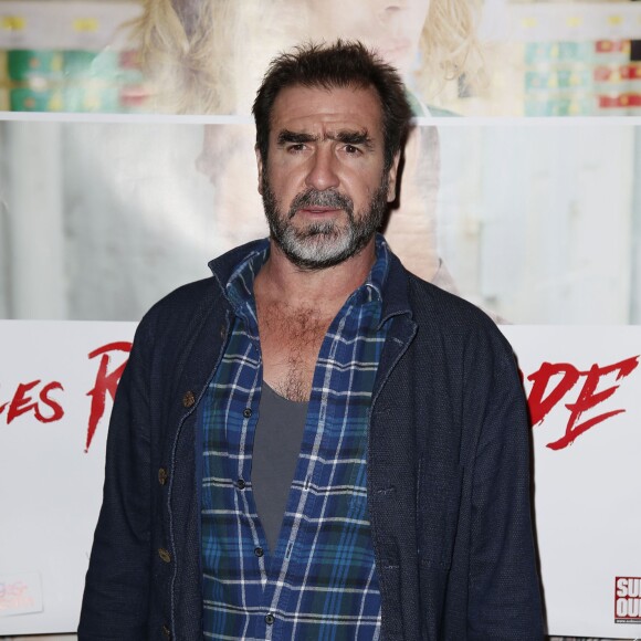 Eric Cantona - Première du film "Les Rois du Monde" au cinéma Gaumont Opéra à Paris le 21 septembre 2015.