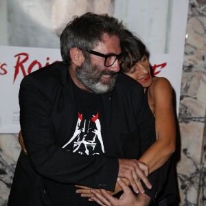 Sergi López et Romane Bohringer - Première du film "Les Rois du Monde" au cinéma Gaumont Opéra à Paris le 21 septembre 2015.