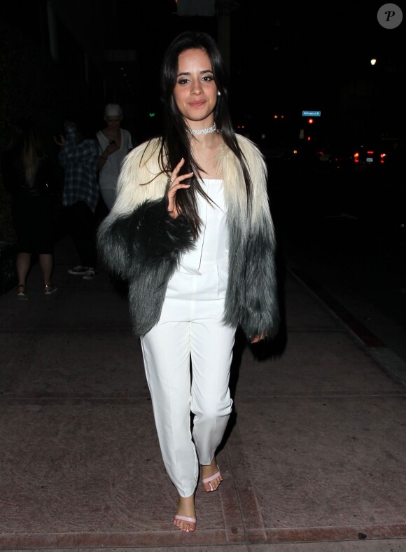 Camila Cabello à la sortie du club "Project L.A" à Los Angeles, le 9 mai 2015
