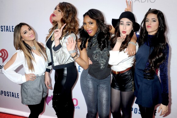 lly Brooke, Dinah Jane Hansen, Normani Kordei, Lauren Jauregui and Camila Cabello von Fifth Harmony - Soiree "Z100's Jingle Ball 2013" au Madison Square Garden a New York. Le 13 decembre 2013.