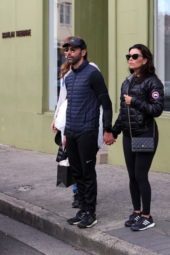 Eva Longoria et Jose Antonio Baston à Sydney, le 20 juillet 2015