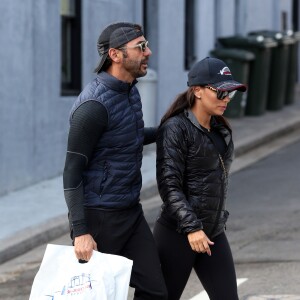 Eva Longoria et Jose Antonio Baston à Sydney, le 20 juillet 2015