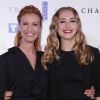 Alexandra Lamy et sa fille Chloé Jouannet - Avant-première de la série "Une chance de trop" au cinéma Gaumont Marignan à Paris, le 24 juin 2015.
