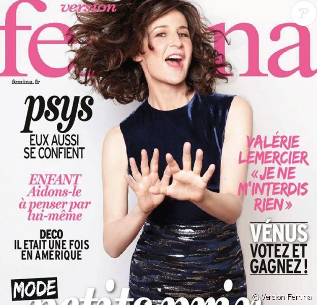 Couverture du Version Femina, supplément du JDD du 28 septembre 2015.