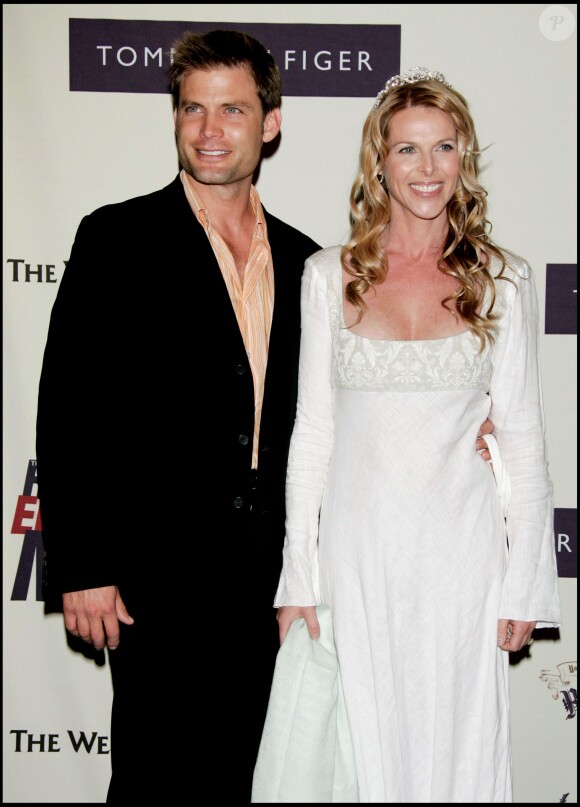 Catherine Oxenberg et Casper Van Dien à Los Angeles, le 22 avril 2005.