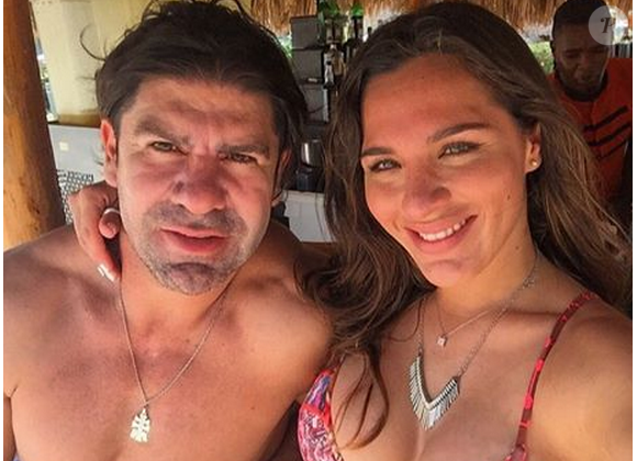 L'ex-footballeur Marcelo Salas et sa chérie Gianella Marengo - 2015