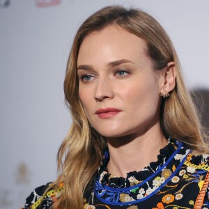 Diane Kruger assiste au "First Ladies Lucheon" ("déjeuner des premières dames") de la fondation Fashion 4 Development à l'hôtel Pierre. New York, le 28 septembre 2015.