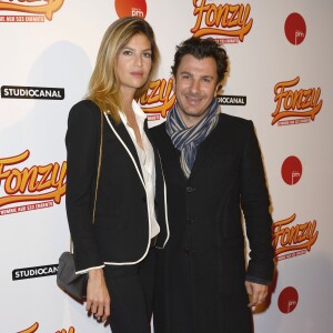 Isabelle Funaro et Michael Youn - Avant-première du film "Fonzy" au Gaumont Opéra à Paris. Le 25 octobre 2013