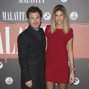 Michael Youn et Isabelle Funaro - Avant-première du film "Malavita" à Roissy en France le 16 octobre 2013.