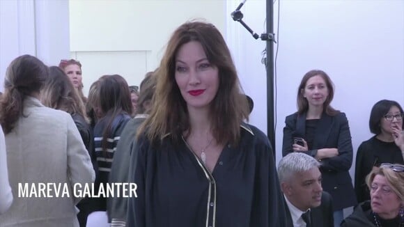 Mareva Galanter a assisté au défilé Each x Other à Paris le 29 septembre 2015