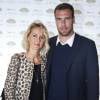 Bruno Cheyrou et sa femme Constance de La Fontaine lors de la soirée "J'aime la mode" à l'hôtel Mandarin Oriental de Paris, le 28 septembre 2015