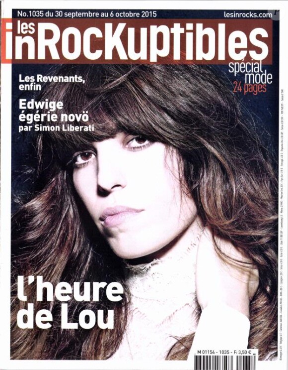 Le magazine Les Inrockuptibles du 30 septembre 2015