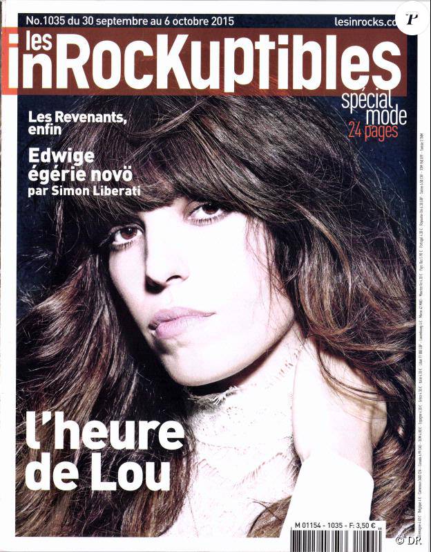 Le magazine Les Inrockuptibles du 30 septembre 2015