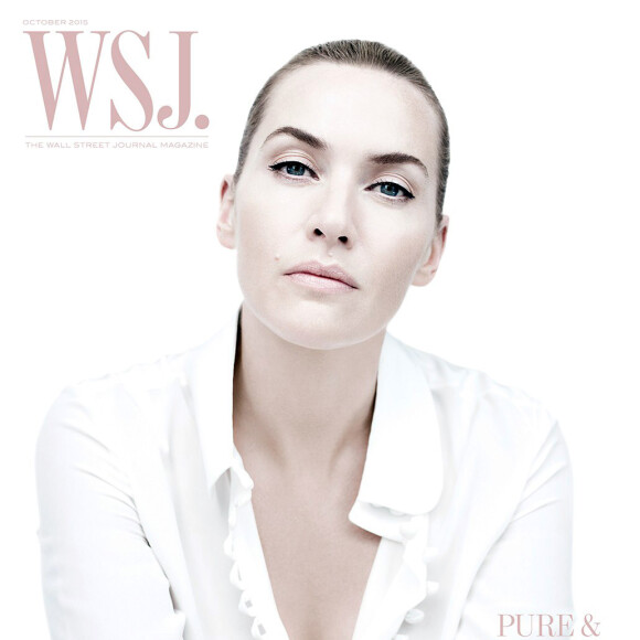 Kate Winslet, "pure et simple", en couverture du dernier WSJ Magazine.